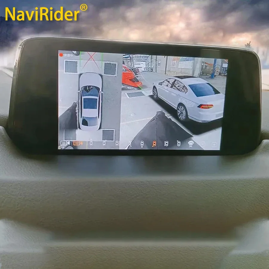 Rear Camera For Car - Registrazione DVR per auto con vista