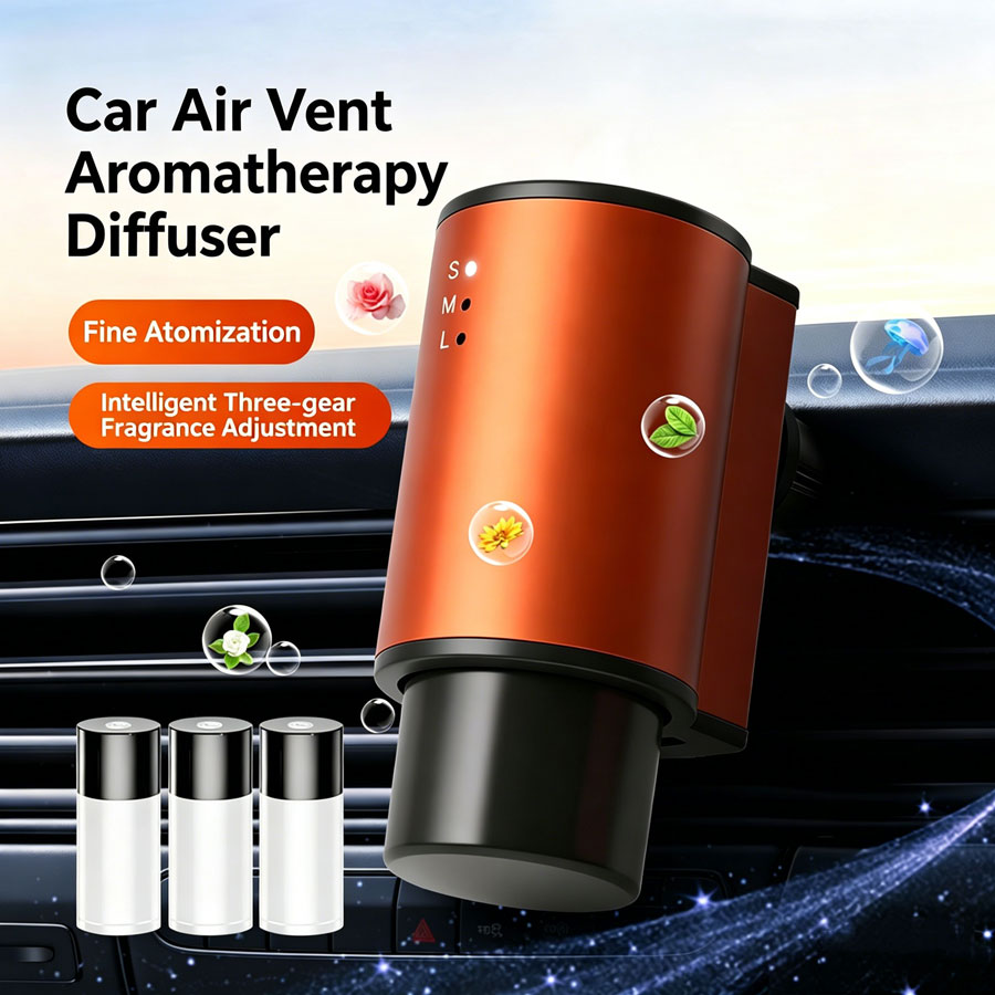 Car Air Freshener Vent - Nuovo Deodorante per Auto, Diffusore di