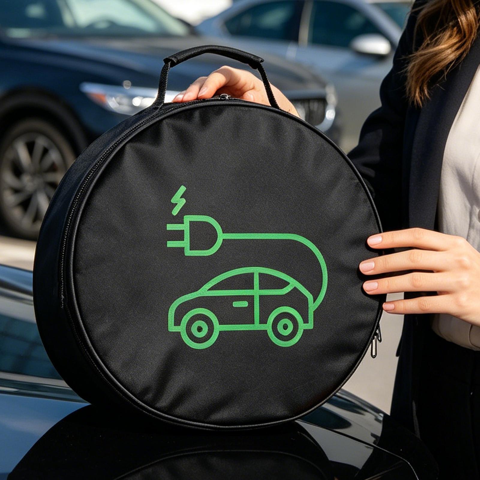 Car Cable Organizer - Borsa porta cavi di ricarica per