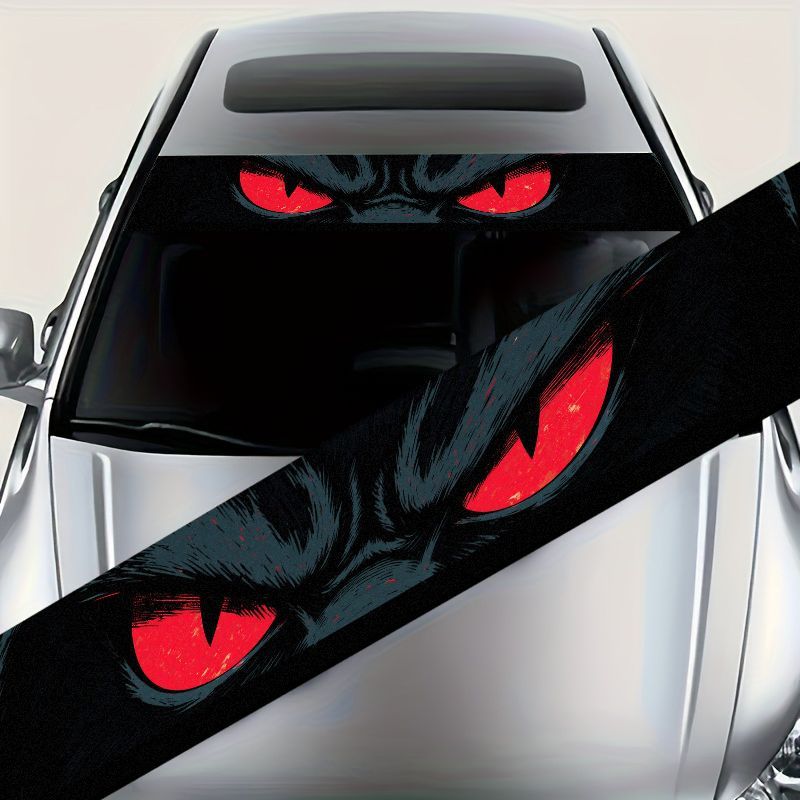 Car Accessories On Amazon - Adesivo per Parabrezza Auto, Decalcomania con
