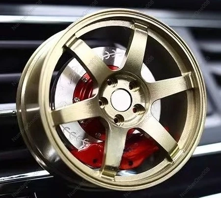 Car Air Freshener Vent - Deodorante per Auto Modello Cerchione TE37,