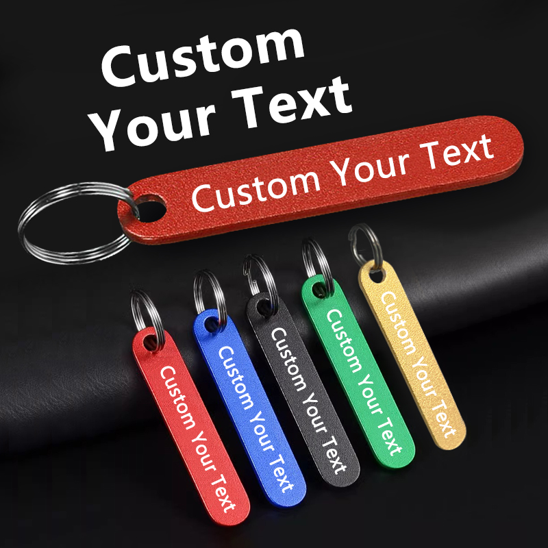 Car Accessories Name - Portachiavi personalizzato in acciaio inossidabile 1PC