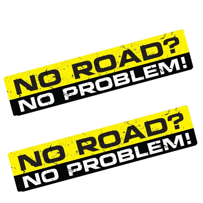 Car Accessories On Amazon - Adesivi per auto NO ROAD NO