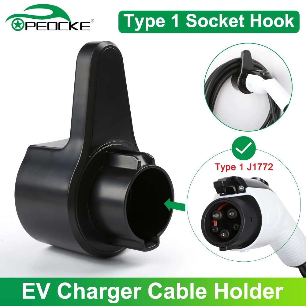 Car Cable Organizer - Supporto per caricabatterie EV tipo 1