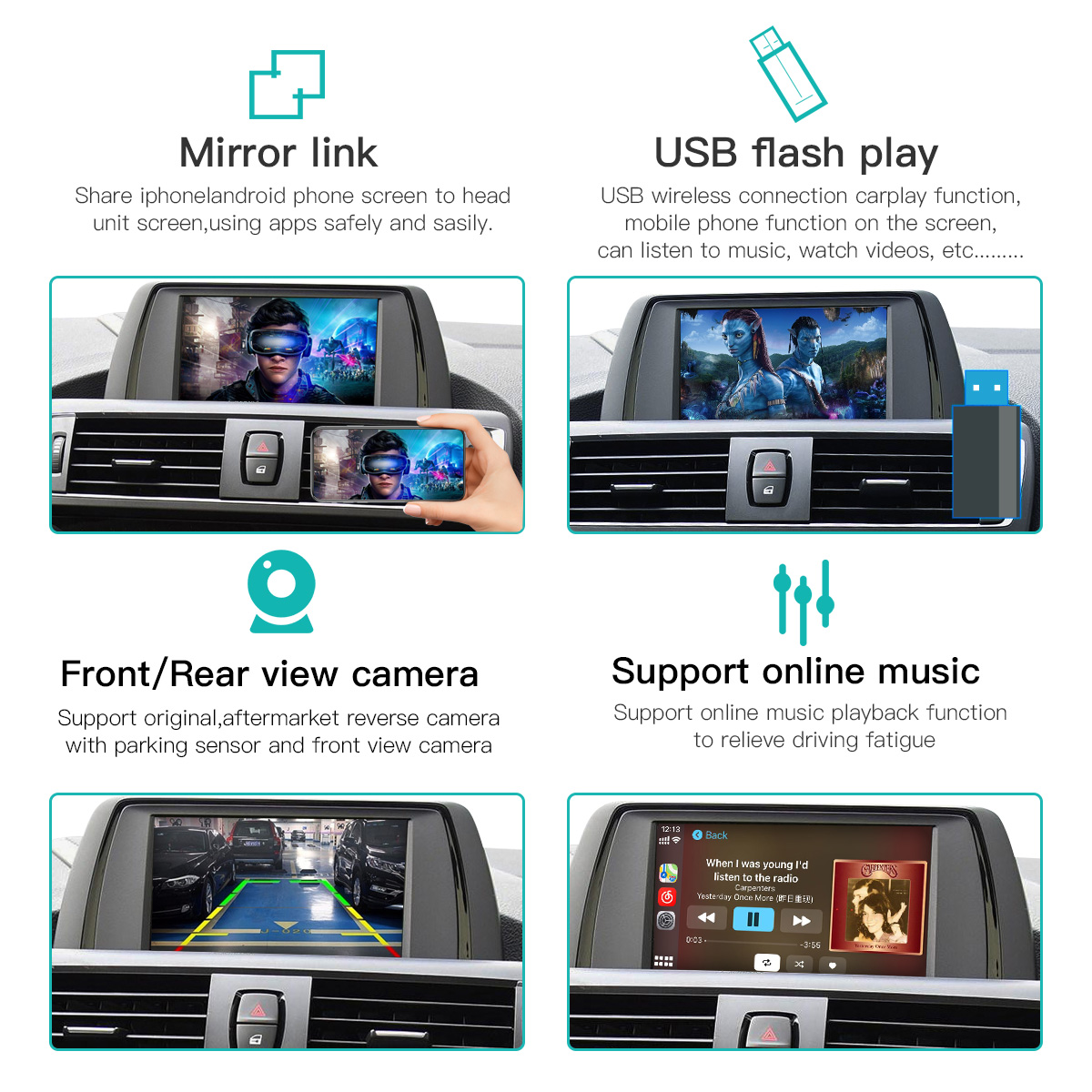 Interfaccia multimediale Carpl - Rear Camera For Car recensione e prezzo