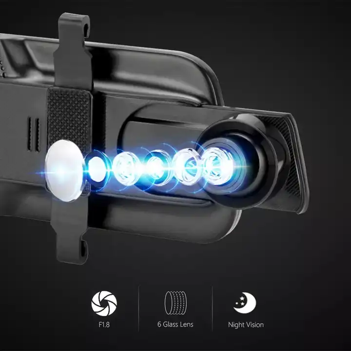 Dash Cam con Specchio da 10''  - Rear Camera For Car recensione e prezzo
