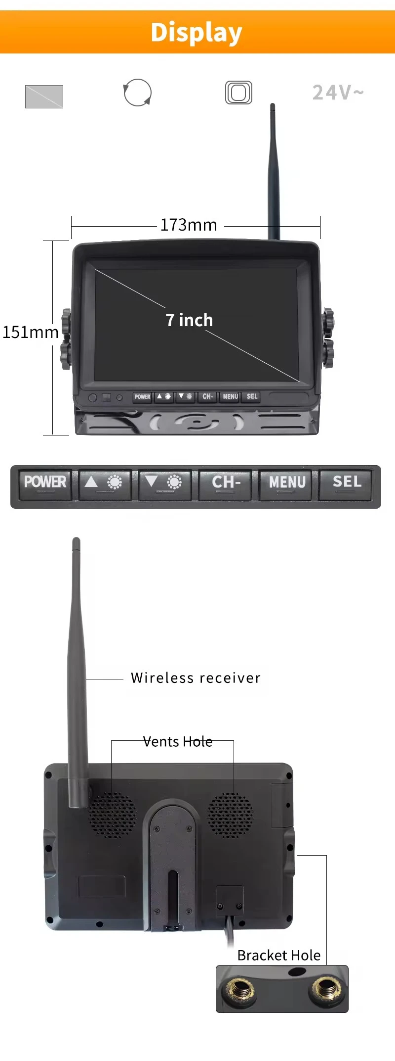 Sistema di Telecamere Wireless - Rear Camera For Car recensione e prezzo