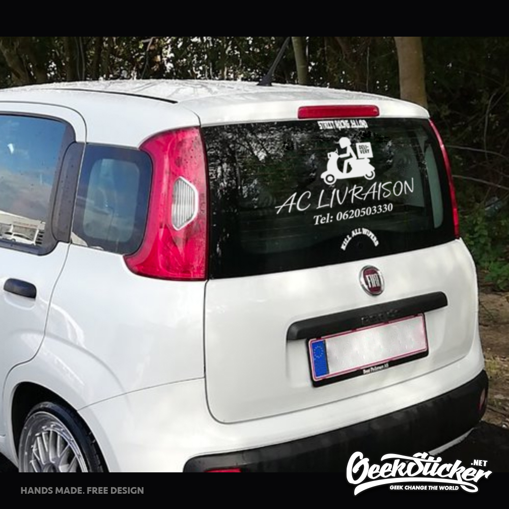 Adesivo Personalizzato con Nom - Car Accessories Name recensione e prezzo